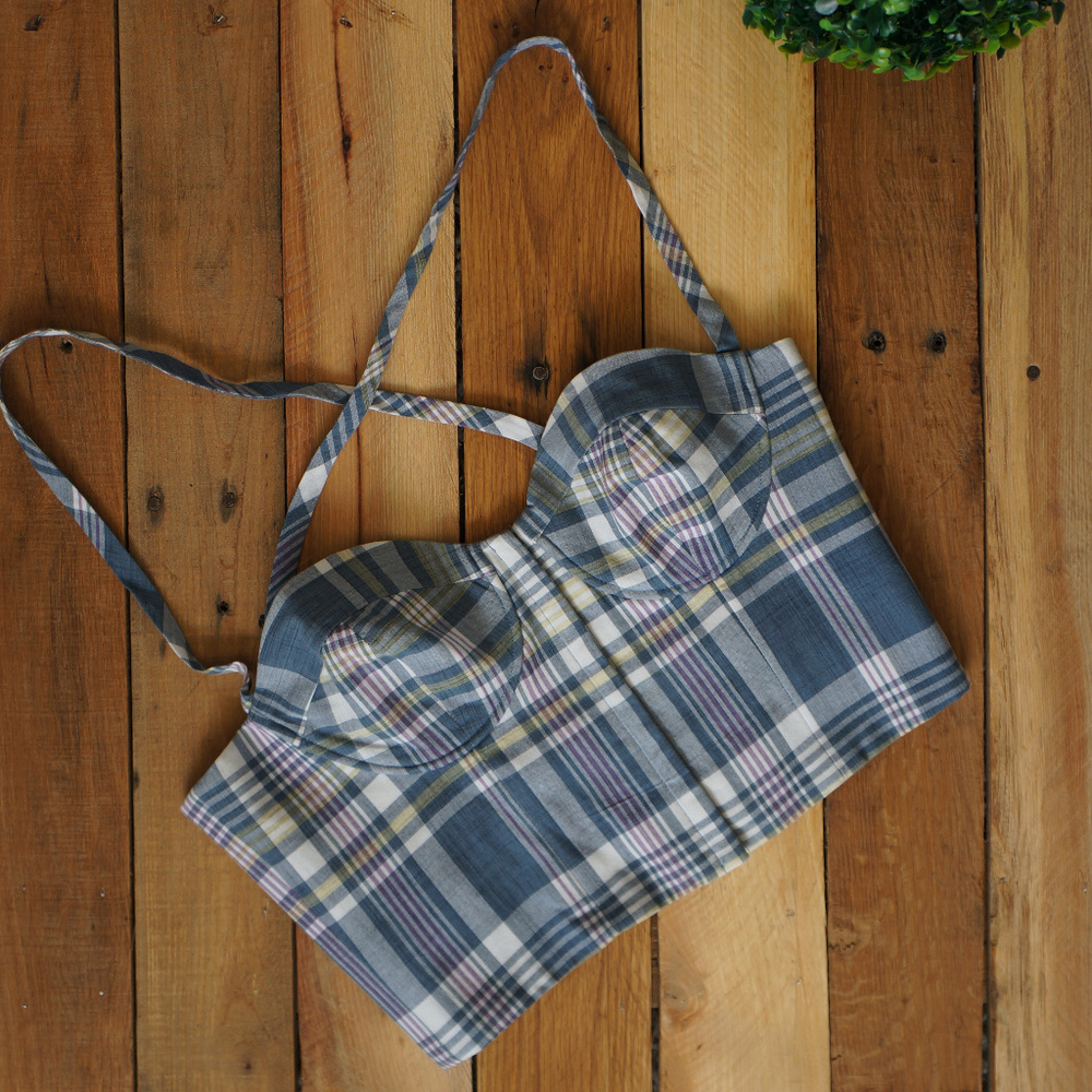 RARE Pendleton Adorable Plaid Crop Top